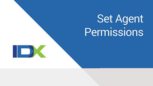 Set Agent Permissions