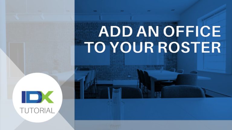 Add an Office to a Roster