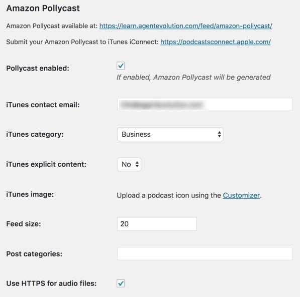 Amazon Pollycast